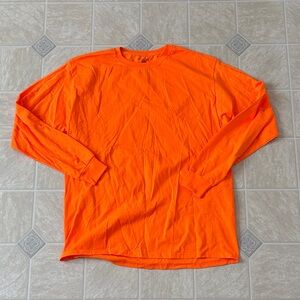 Fruit of the Loom Orange Long Sleeve